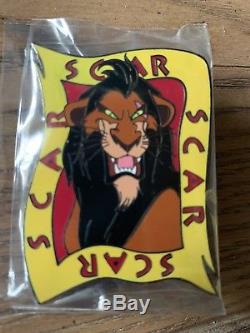 Disney Auctions pin Scar Lion King LE 100 Character profile