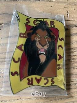 Disney Auctions pin Scar Lion King LE 100 Character profile