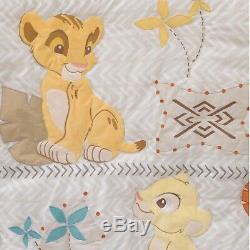 Disney Baby Crib Bedding Lion King Circle of Life 7 Piece Bundle W Xtras