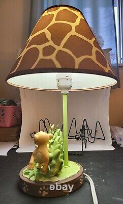 Disney Baby Light Up Their Small World Lion King Lamp Rare Simba and Nala