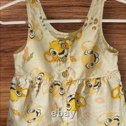 Disney Baby The Lion King Simba And Nala Sleeveless Jumper Baby Size 3-6 Months