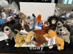 Disney Beanies Lion King Lot Of 12