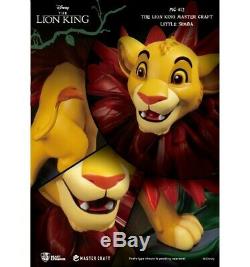 Disney Beast Kingdom The Lion King Le Roi Lion Master Craft Little Simba