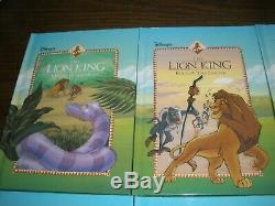 Disney Boxed Set The Lion King Six New Adventures Grolier 1994 Rare Books