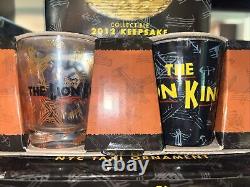 Disney Broadway Musical Lion King shot Glasses 2.5 inches NIB