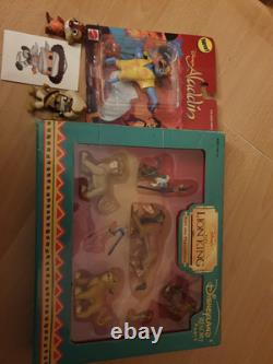 Disney Bundle- Including Rare Vintage Lion King Fig Set, Plus Aladin & Funko