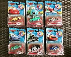 Disney Cars Color Changers McQueen Dinoco Mater Sheriff Cartrip Bernoulli Set 6