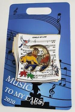 Disney Cast Exclusive Lion King Music To My Ears Series Le 800 Pin-free Shpgi