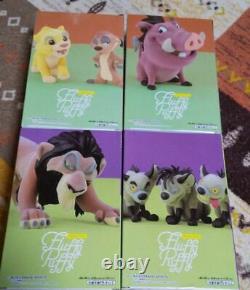 Disney Character Fluffy Puffy Lion King Figure All 4 Types