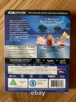 Disney Classics 4k Steelbooks Little Mermaid, Beauty & Beast, Aladdin, Lion King
