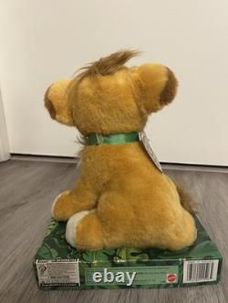 Disney Co. / Authentic / The Lion King / Simba Lion Cub Purring 10.5 Plush