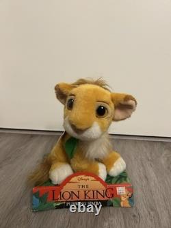 Disney Co. / Authentic / The Lion King / Simba Lion Cub Purring 10.5 Plush