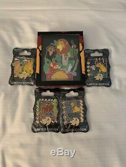 Disney D23 Expo 2019 WDI The Lion King 25th Anniversary LE 250 5 Pins IN HAND