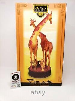 Disney D23 The Lion King 25th Anniversary Simba Nala Figure Limited Edition 650