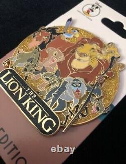 Disney DEC Employee Center Lion King Cluster Pin Simba Mufasa Anniversary LE250