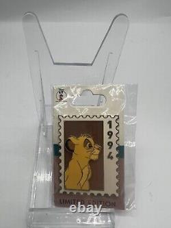 Disney DEC Young Simba Animal Stamps LE 250 Pin The Lion King