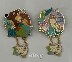 Disney DLP LE 700 Lion King Mufasa Sarabi Simba Mother's & Father's Day Pin Set
