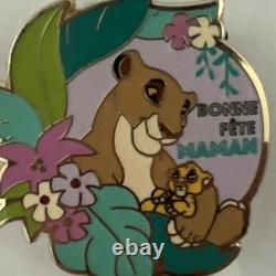 Disney DLP LE 700 Lion King Mufasa Sarabi Simba Mother's & Father's Day Pin Set