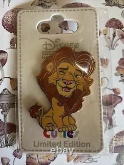 Disney DSF DSSH Animal Heroine Cuties Series Lion King Simba LE 300 Cutie Pin