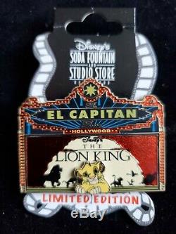 Disney DSF DSSH El Capitan Lion King Marquee LE 300 pin