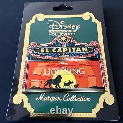 Disney DSSH DSF The Lion King Live Action 4 Pin Set LE 300 7/19 Marquee