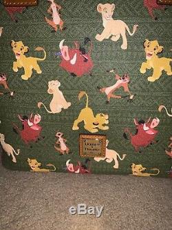 Disney Dooney & Bourke Lion King Tote Simba Nala Timon Pumbaa Bag Purse