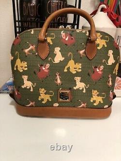 Disney Dooney & Bourke Lion King Zip Satchel crossbody purse