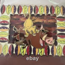Disney Employee Center DEC Lion King LE 250 Pin Simba Timon Pumbaa Limited