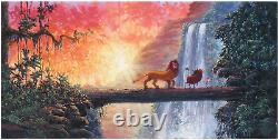 Disney Fine Art Limited Edition Canvas Hakuna Matata-Lion King-Rodel Gonzalez