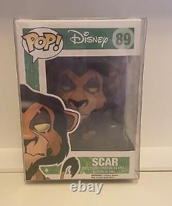 Disney Funko Pop Lion King Scar 89 RARE Vaulted MINT CONDITION