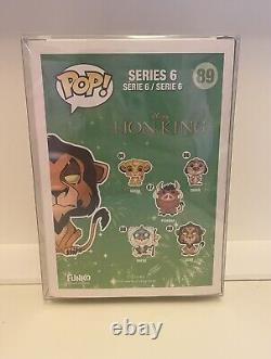 Disney Funko Pop Lion King Scar 89 RARE Vaulted MINT CONDITION