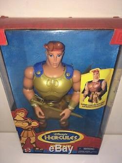 Disney Hercules Extremely Rare Doll Golden Glow Hercules Mattel