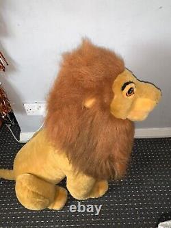 Disney Huge Vintage The Lion King Mufasa 31 Plush
