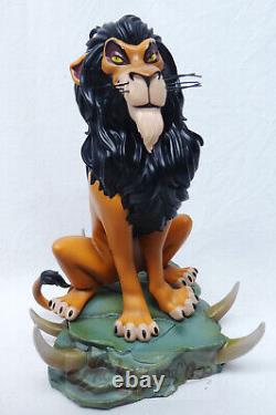 Disney Iron Studios The Lion King Art Scale Statue 1/10 Scar Lion King