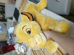 Disney LION KING plush Simba Rare