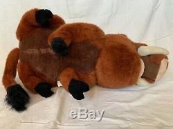 Disney LION KING pumbaa douglas Cuddle Toys Lifesize Plush Giant Warthog