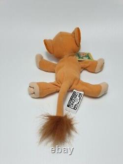 Disney Lion King 2 Simba's Pride 1998 Mattel Kiara Beanie Plush Toy New With Tag