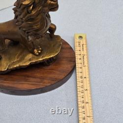 Disney Lion King 20 Years Cast Member Simba Pride Figure Bronze Figurine Statue
