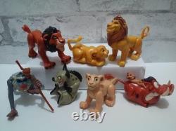 Disney Lion King 7-Set Kids Meal Toys Burger King Complete Collection