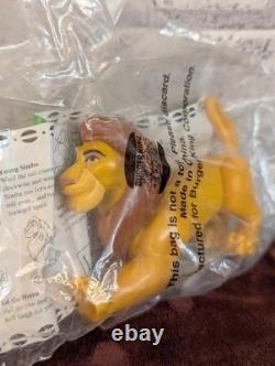 Disney Lion King 7-Set Kids Meal Toys Burger King Complete Collection