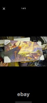Disney Lion King Canvas Print by Thomas Kinkade