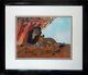 Disney Lion King Cel Scheming Scar Simba Hand Signed By Andreas Deja Sericel