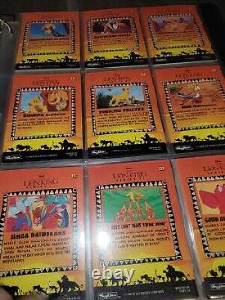 Disney Lion King Collector Cards Full set minus 3, and a lot of extra cards