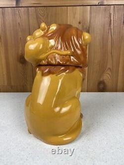 Disney Lion King Cookie Jar Simba On Mufasa Westland Giftware