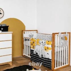 Disney Lion King Crib Bedding 3 Piece Cotton Baby Bedding Set
