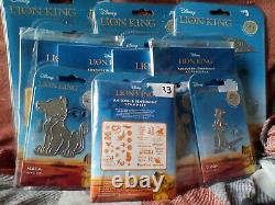 Disney Lion King Dies, Stamps, Extra Colourful Creations Pads - Paper Crafting