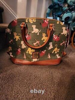 Disney Lion King Dooney And Bourke Satchel Limited Edition Simba Timone And