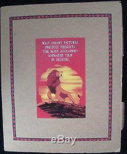 Disney Lion King For Your Consideration Art Book Pop Up Academy Awards