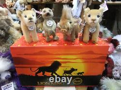 Disney Lion King Gift Set Ltd No 633 by Steiff EAN 354922 SPECIAL OFFER