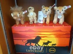 Disney Lion King Gift Set Ltd No 664 by Steiff EAN 354922 SPECIAL OFFER